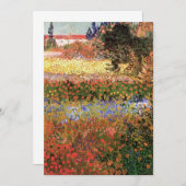 Flowering Garden by Vincent vanゴッホ (正面/裏面)