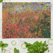Flowering Garden by Vincent vanゴッホ キッチンタオル (折り畳み)