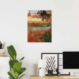 Flowering Garden by Vincent vanゴッホ ポスター