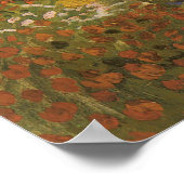 Flowering Garden by Vincent vanゴッホ ポスター (角)