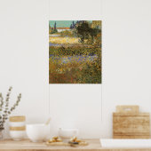 Flowering Garden by Vincent vanゴッホ ポスター (キッチン)