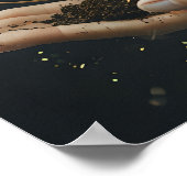 Flowering Garden in Hand Poster ポスター (角)
