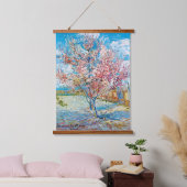 Flowering Peach Tree, Van Gogh 吊り下げ型タペストリー (寝室)