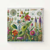 Flowering Plants & Cellular Diagrams Design ノートブック (裏面)