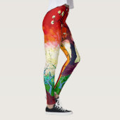 Flowering Plum Tree (after Hiroshige), Van Gogh レギンス (右)