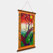 Flowering Plum Tree (after Hiroshige), Van Gogh 吊り下げ型タペストリー (傾斜あり)