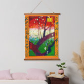 Flowering Plum Tree (after Hiroshige), Van Gogh 吊り下げ型タペストリー (寝室)