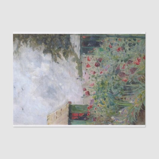 Flowering Poppies by Julia Beck 薄葉紙 (正面)