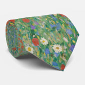 Flowering Poppies - Gustav Klimt ネクタイ (ロール)