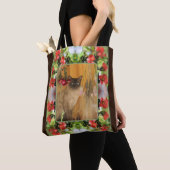 Flowering Quinceの花が自分の写真を作成 トートバッグ (クローズアップ)