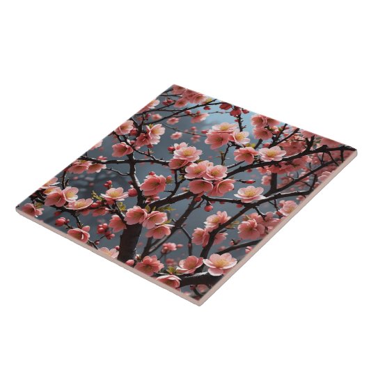 Flowering Quinceイメージ タイル (側面)