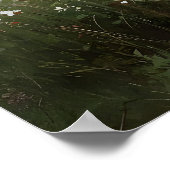 Flowering Tree Lilac Print, Antique Spring Field ポスター (角)