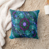 Flowering under the Sea.... クッション (ブランケット)