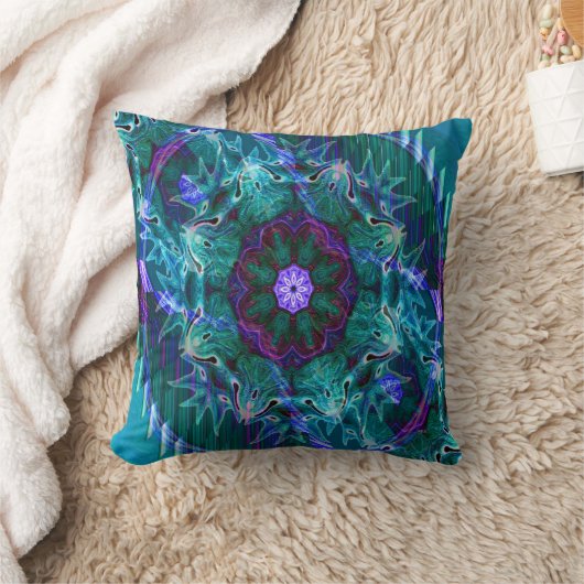 Flowering under the Sea.... クッション (ブランケット)