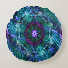 Flowering under the Sea.... ラウンドクッション