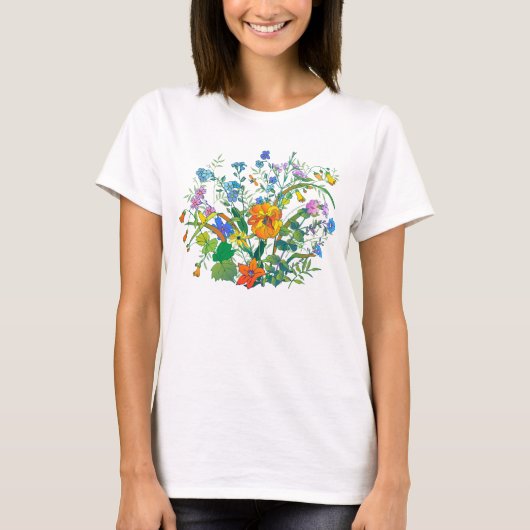 「FlowerMania Tシャツ (正面)