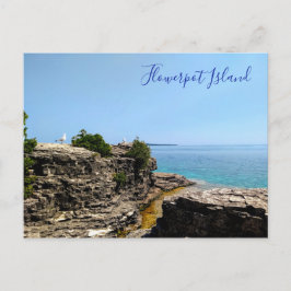 Flowerpot Island Georgian Bay Ontario Canada ポストカード