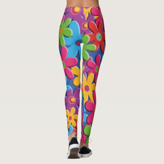 FlowerPower レギンス (裏面)