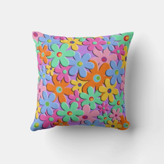 FlowerPower Kissen クッション (裏面)