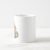 FLowersのかわいいイースターバニー コーヒーマグカップ (中央)