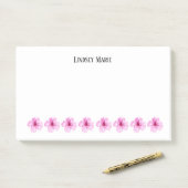 FLOWERSパーソナライズされたノート ポストイット (デスク)