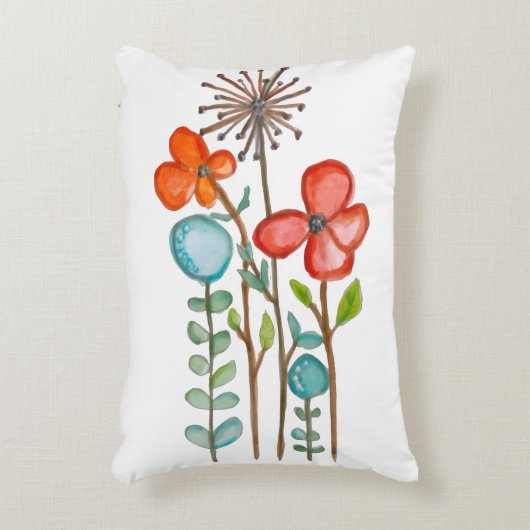 Flowers アクセントクッション (正面(垂直))