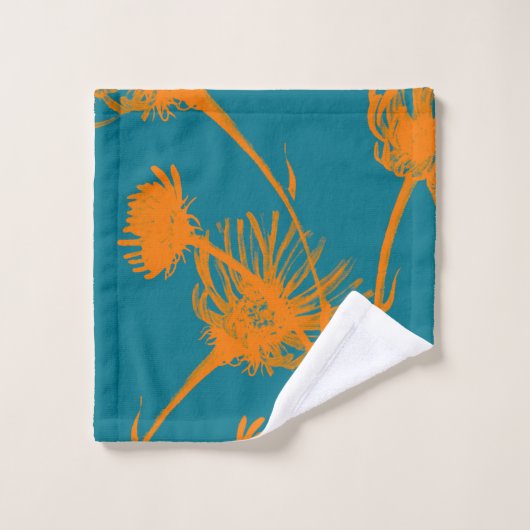 Flowers ウォッシュタオル (ウォッシュタオル)