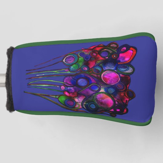 Flowers ゴルフヘッドカバー (正面)