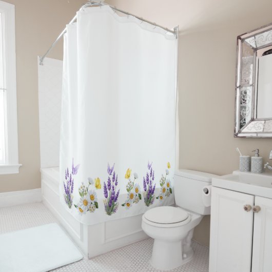 Flowers シャワーカーテン (インサイチュ)