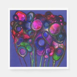 Flowers スタンダードランチョンナプキン