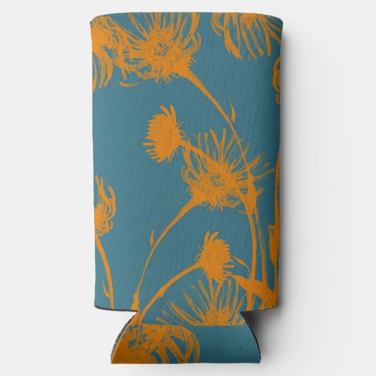 Flowers スリム缶クーラー (裏面)