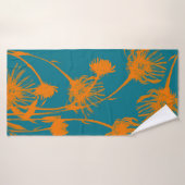 Flowers バスタオル (バスタオル)