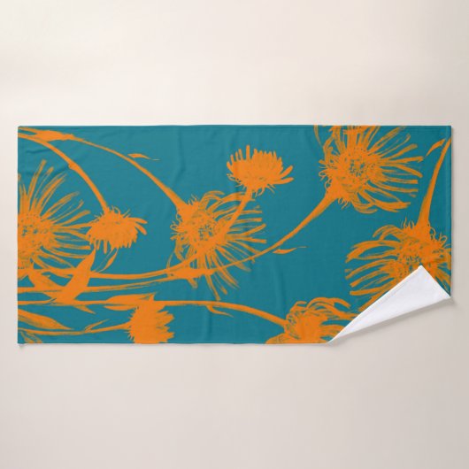 Flowers バスタオル (バスタオル)