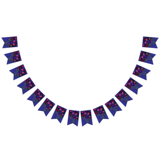 Flowers バンティングフラッグ (全)