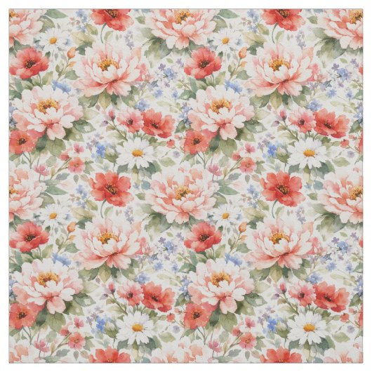 Flowers ファブリック (見本)