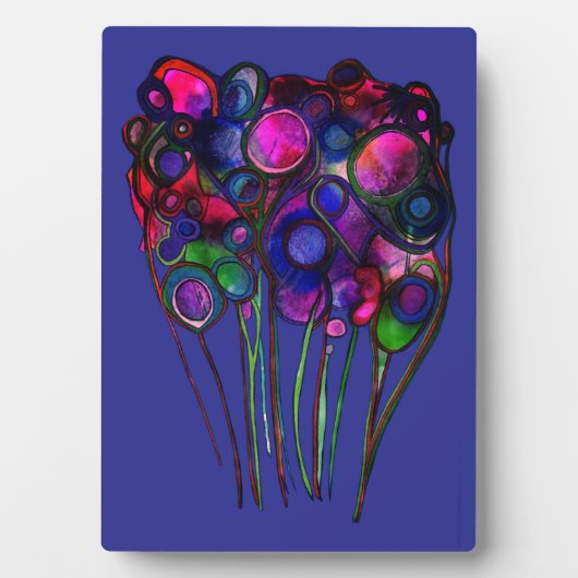 Flowers フォトプラーク (正面)