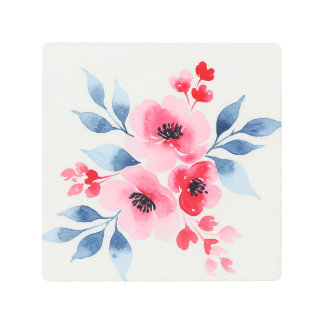 Flowers メタルプリント