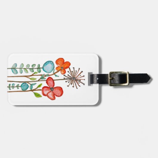 Flowers ラゲッジタグ (正面横)