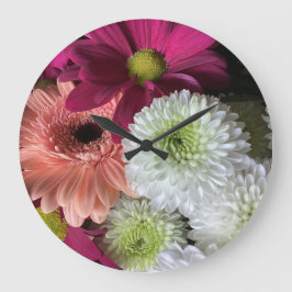Flowers, ラージ壁時計