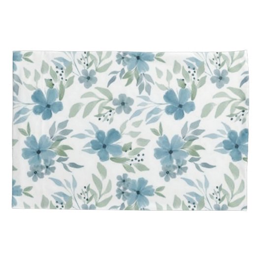 Flowers 枕カバー (裏面)