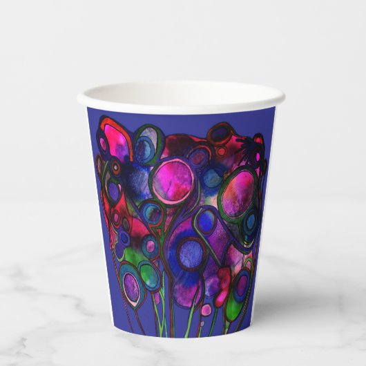 Flowers 紙コップ (正面)