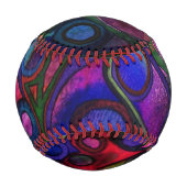 Flowers 野球ボール (裏面)