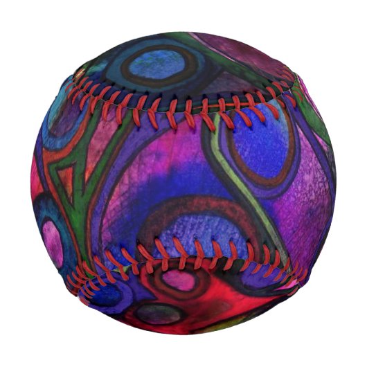 Flowers 野球ボール (裏面)