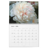 Flowers 2026 Calendar カレンダー (3月 2026)