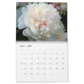 Flowers 2026 Calendar カレンダー (3月 2027)