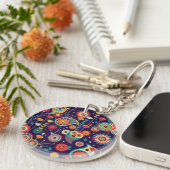 flowers acrylic keychain キーホルダー (正面右)
