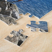 Flowers and Boats on Coast ジグソーパズル (側面)