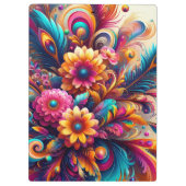 Flowers and Feathers クリップボード (裏面)