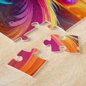 Flowers and Feathers ジグソーパズル (側面)