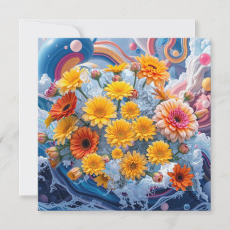 Flowers and Ocean Waves シーズンカード